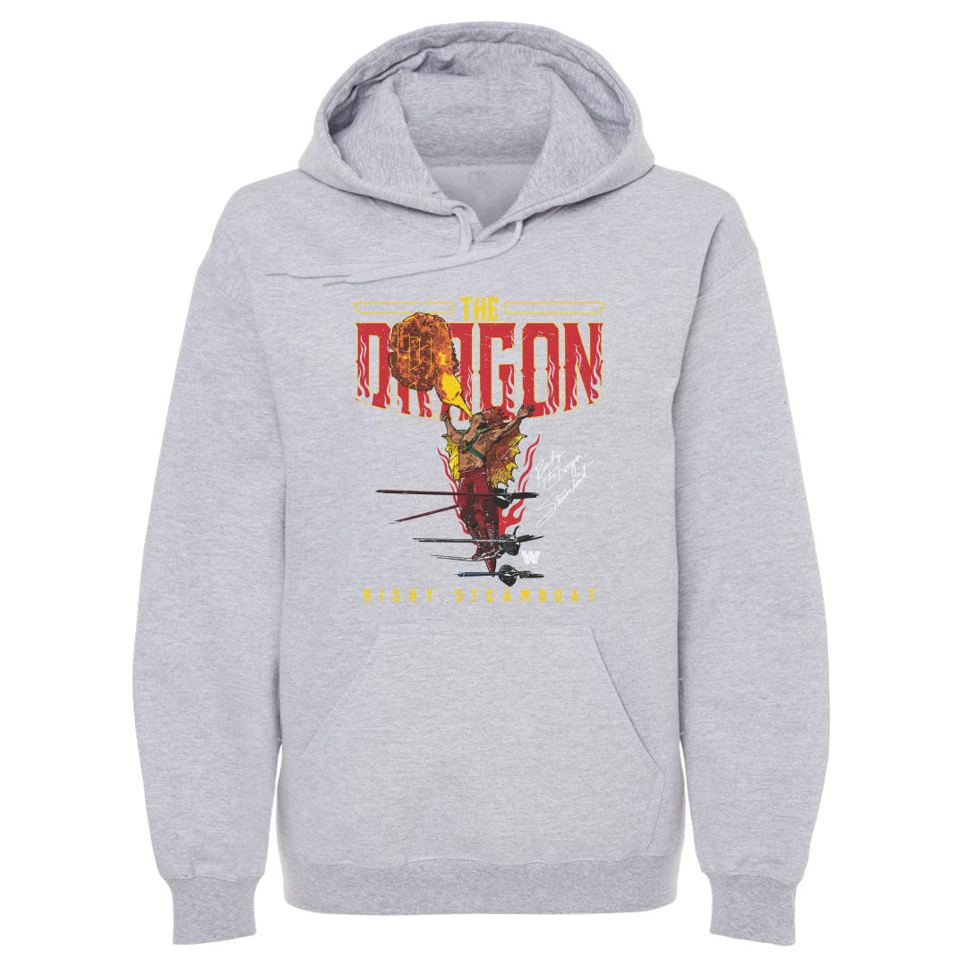 Ricky The Dragon Steamboat Men's Hoodie | 500 LEVEL