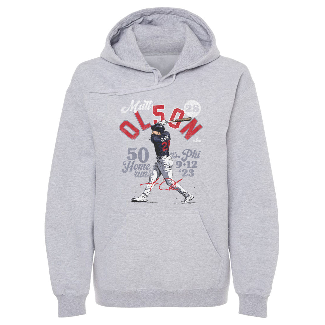 Matt Olson Men's Hoodie | 500 LEVEL