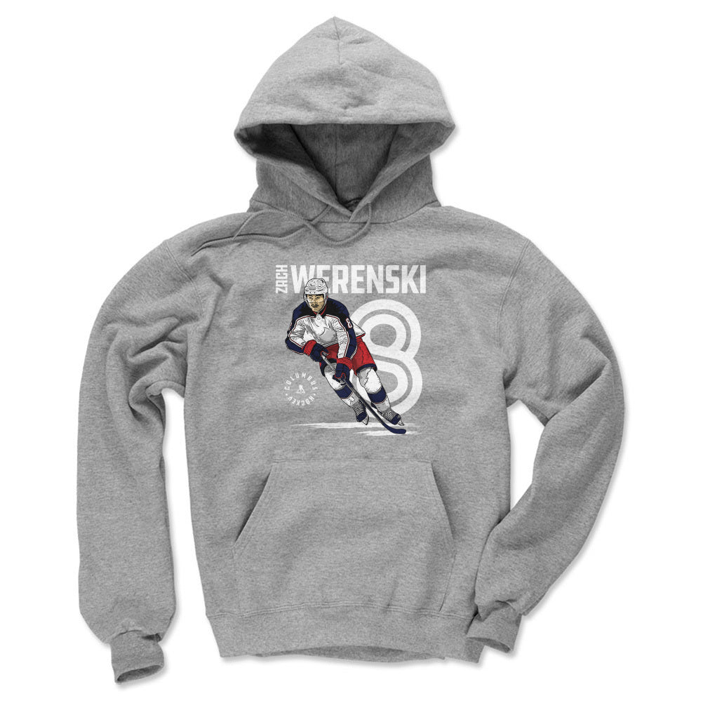 Zach Werenski Men's Hoodie | 500 LEVEL