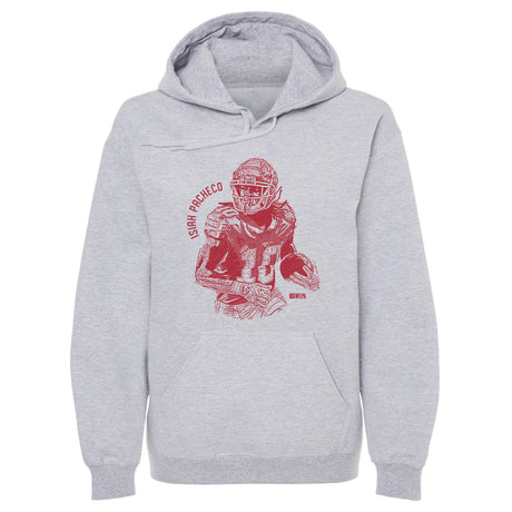 Isiah Pacheco Men's Hoodie | 500 LEVEL