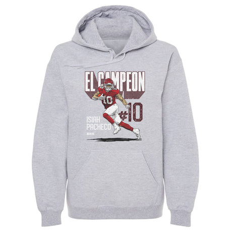 Isiah Pacheco Men's Hoodie | 500 LEVEL