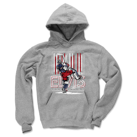 Elvis Merzlikins Men's Hoodie | 500 LEVEL