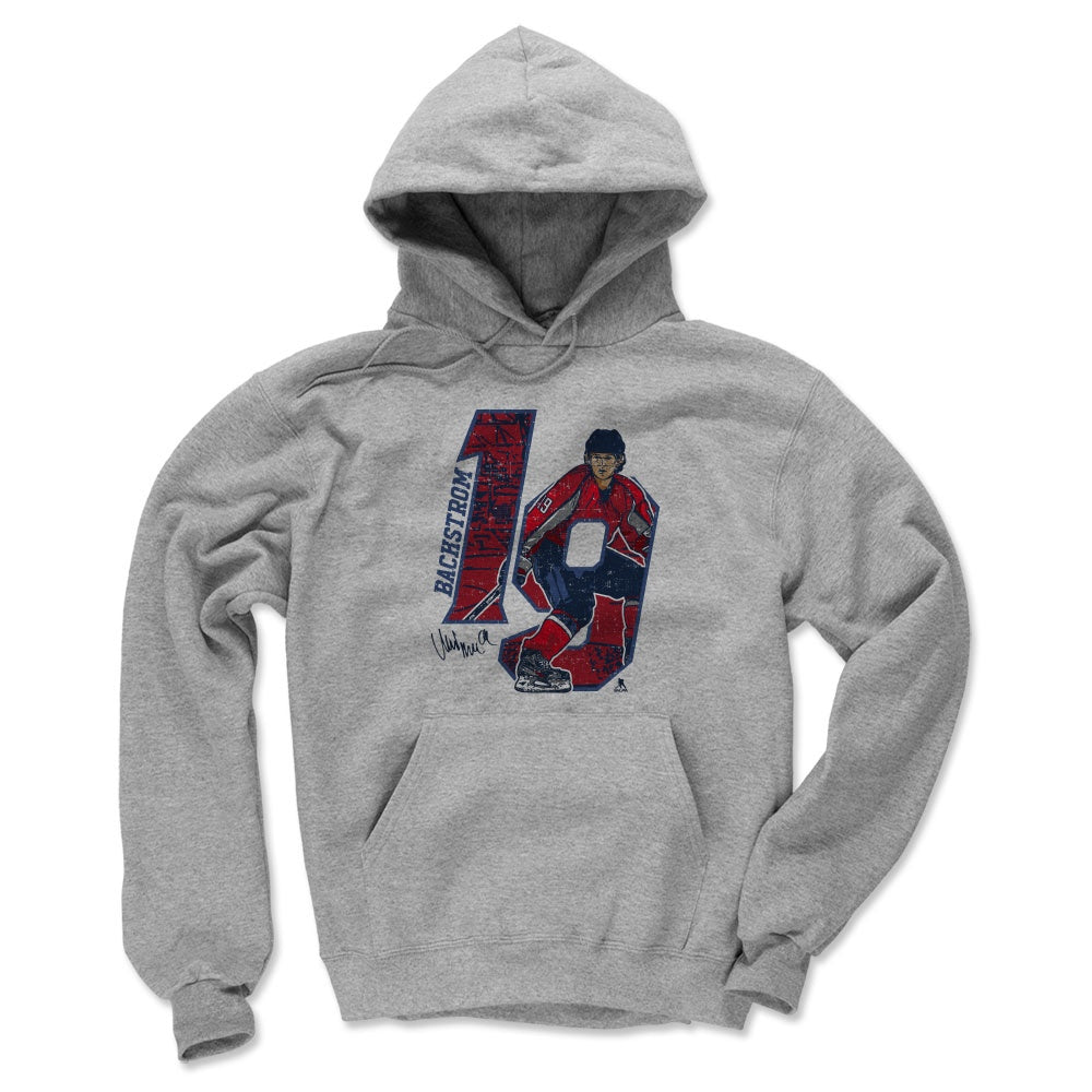 Nicklas Backstrom Men's Hoodie | 500 LEVEL