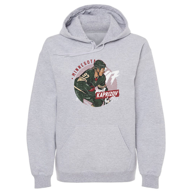 Kirill Kaprizov Men's Hoodie | 500 LEVEL