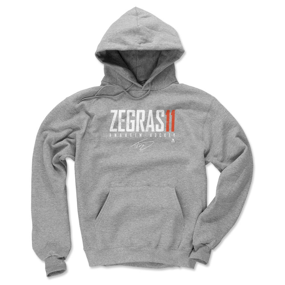 Trevor Zegras Men's Premium T-Shirt - Tri Gray - Anaheim | 500 Level