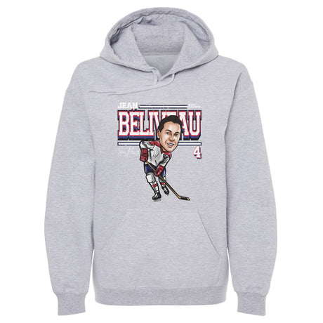 Jean Beliveau Men's Hoodie | 500 LEVEL