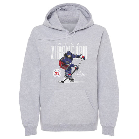 Mika Zibanejad Men's Hoodie | 500 LEVEL