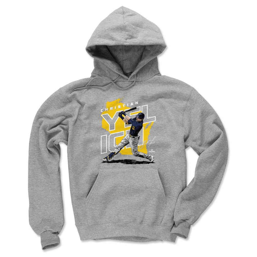 Christian Yelich Men's Hoodie | 500 LEVEL