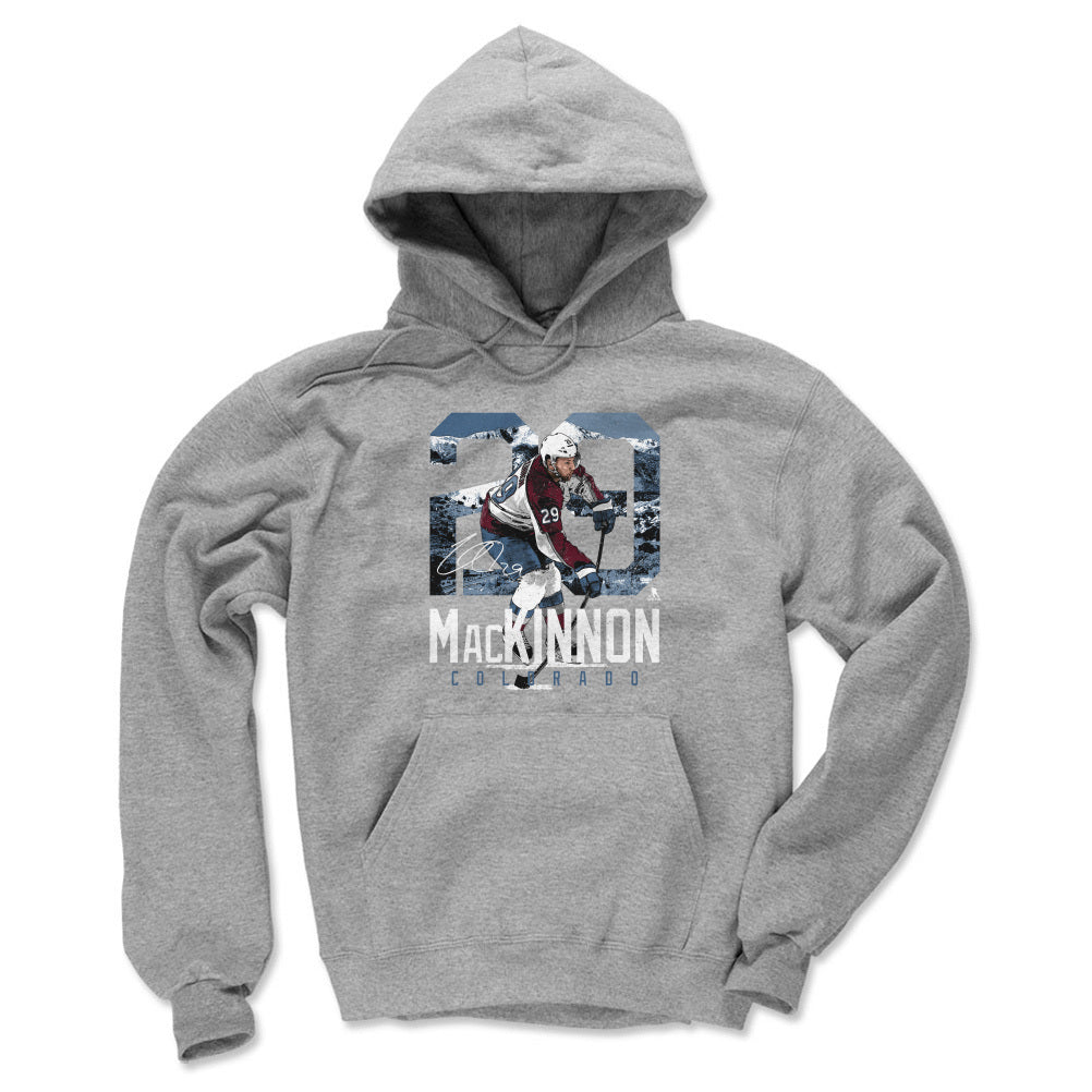 Nathan MacKinnon Men's Hoodie | 500 LEVEL