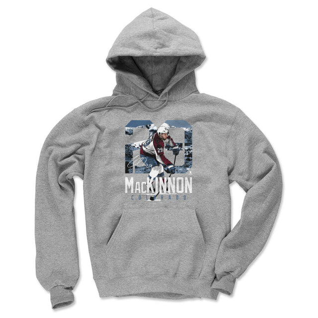 Nathan MacKinnon Men's Hoodie | 500 LEVEL