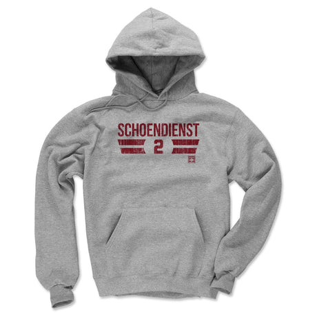 Red Schoendienst Men's Hoodie | 500 LEVEL