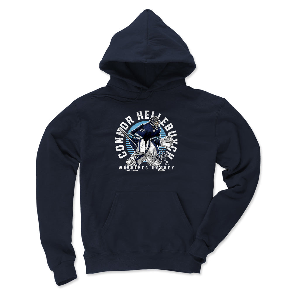 Connor Hellebuyck Men's Hoodie | 500 LEVEL