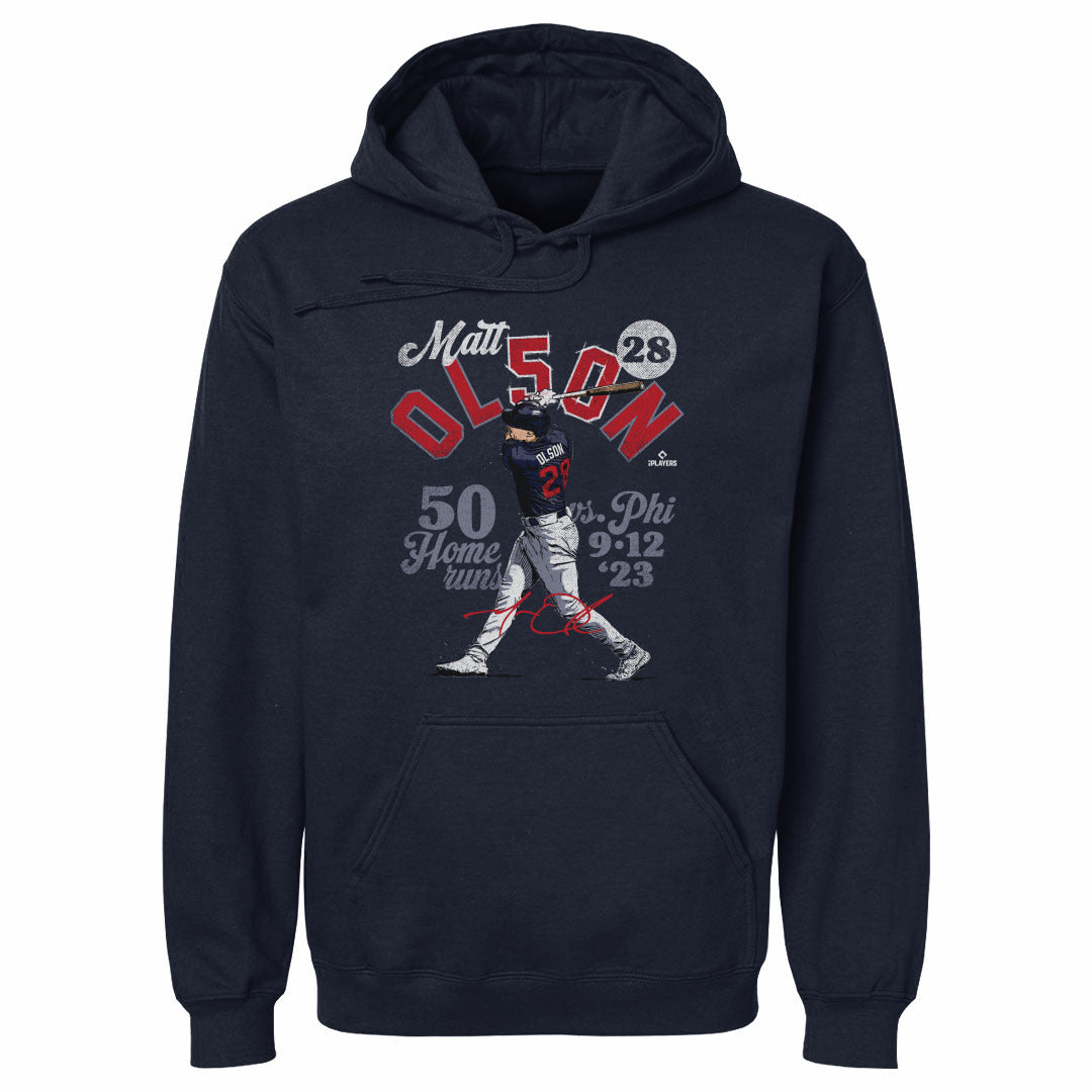 Matt Olson Men's Hoodie | 500 LEVEL