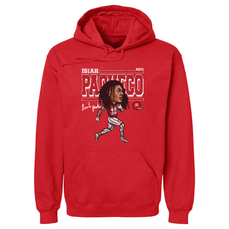 Isiah Pacheco Men's Hoodie | 500 LEVEL