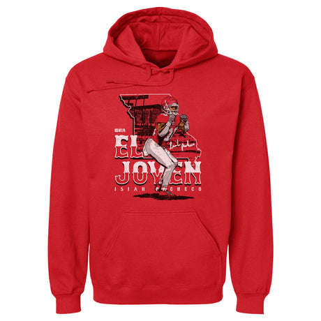 Isiah Pacheco Men's Hoodie | 500 LEVEL