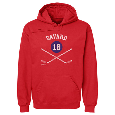 Serge Savard Men's Hoodie | 500 LEVEL