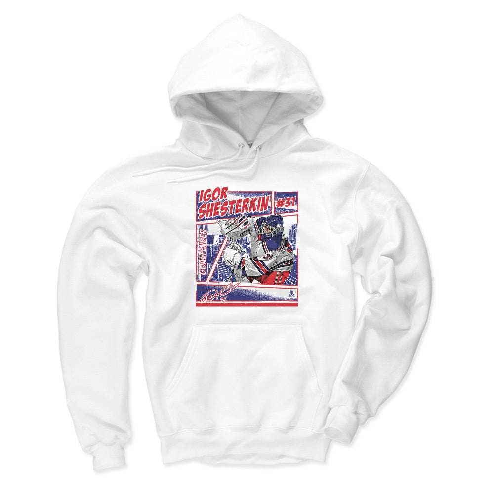 Igor Shesterkin Men's Hoodie | 500 LEVEL