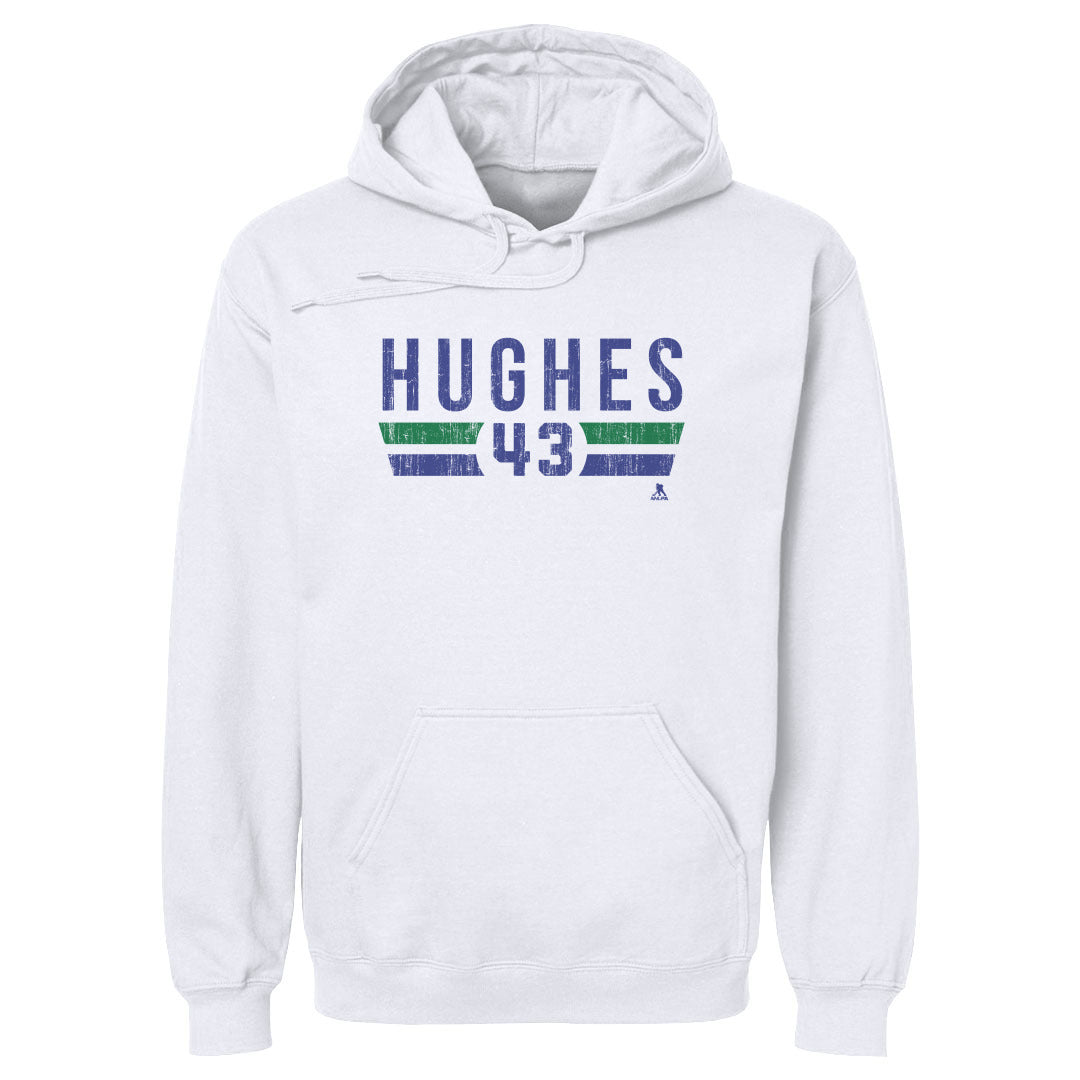 Quinn Hughes Men&#39;s Hoodie | 500 LEVEL