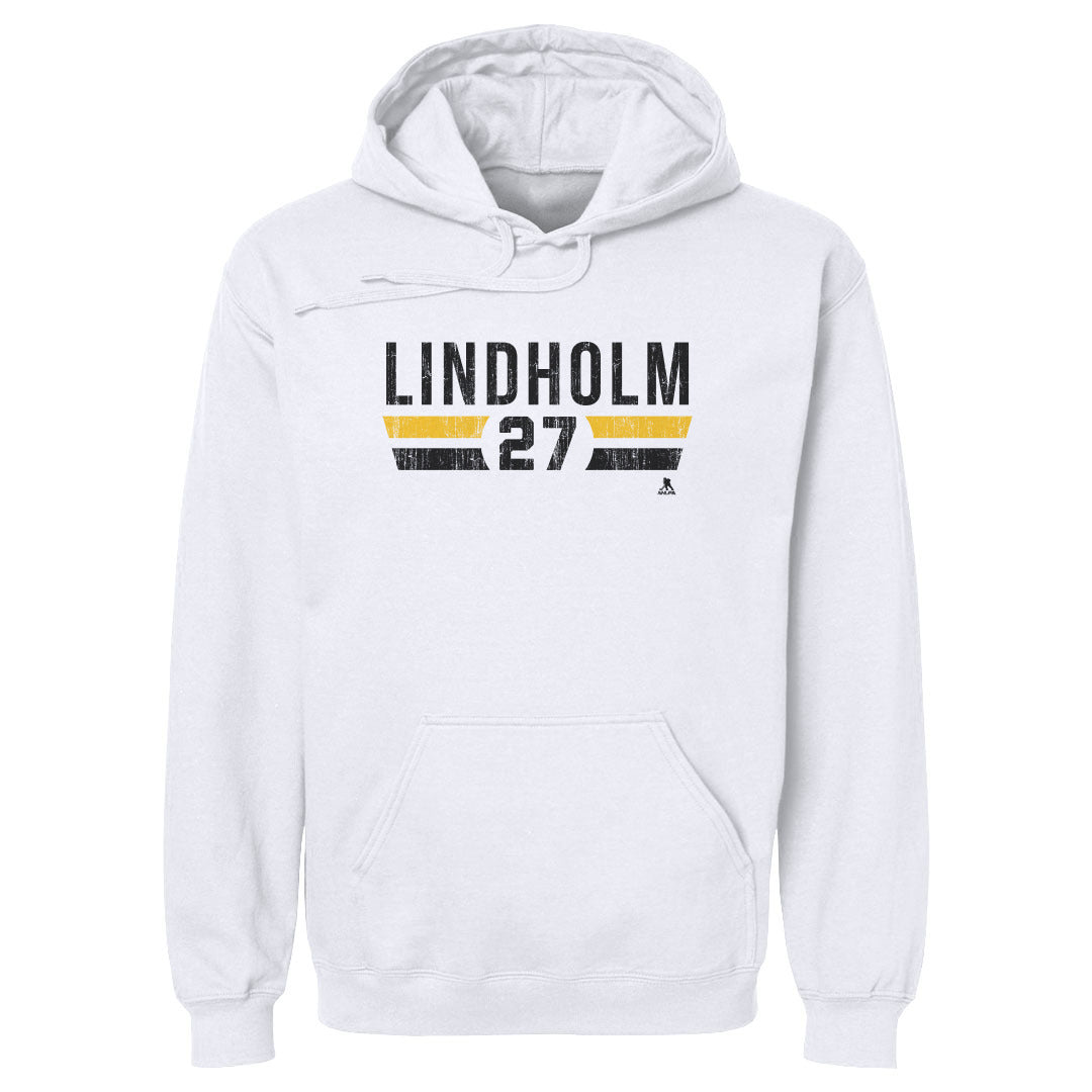Hampus Lindholm Men's Hoodie | 500 LEVEL