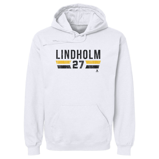 Hampus Lindholm Men's Hoodie | 500 LEVEL