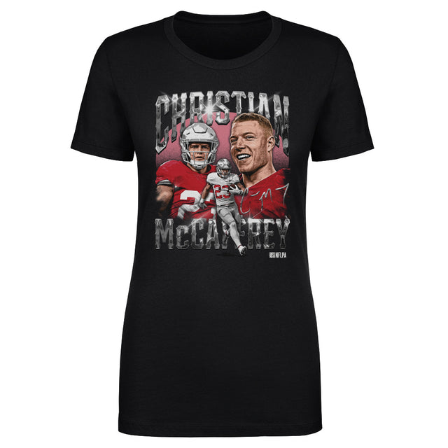 Christian McCaffrey Women's T-Shirt | 500 LEVEL
