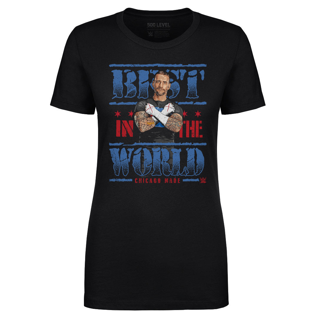 CM Punk Women's T-Shirt | 500 LEVEL