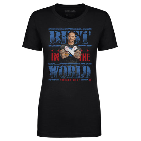 CM Punk Women's T-Shirt | 500 LEVEL