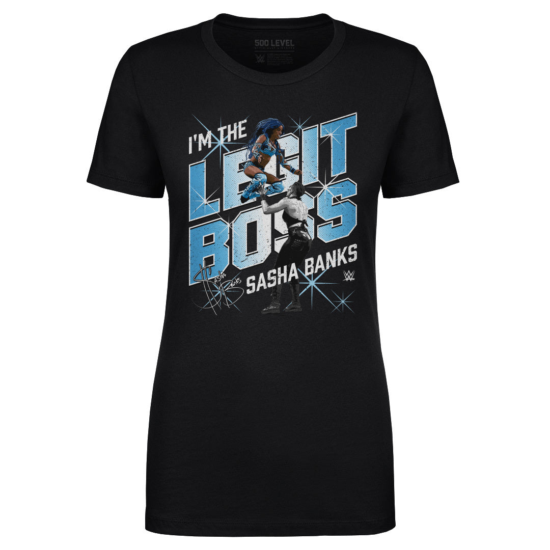 Sasha Banks Women&#39;s T-Shirt | 500 LEVEL