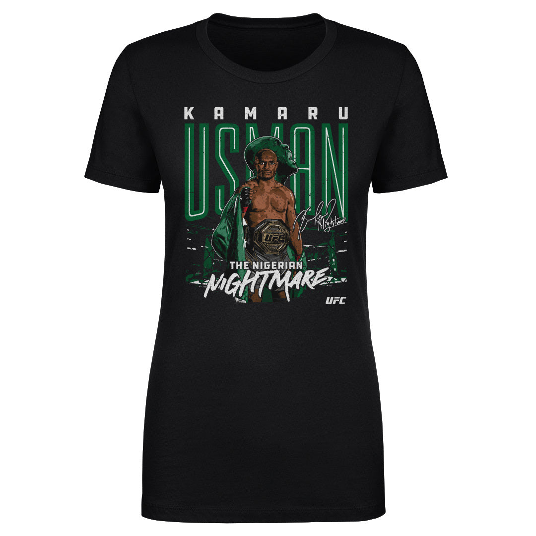 Kamaru Usman Women's T-Shirt | 500 LEVEL