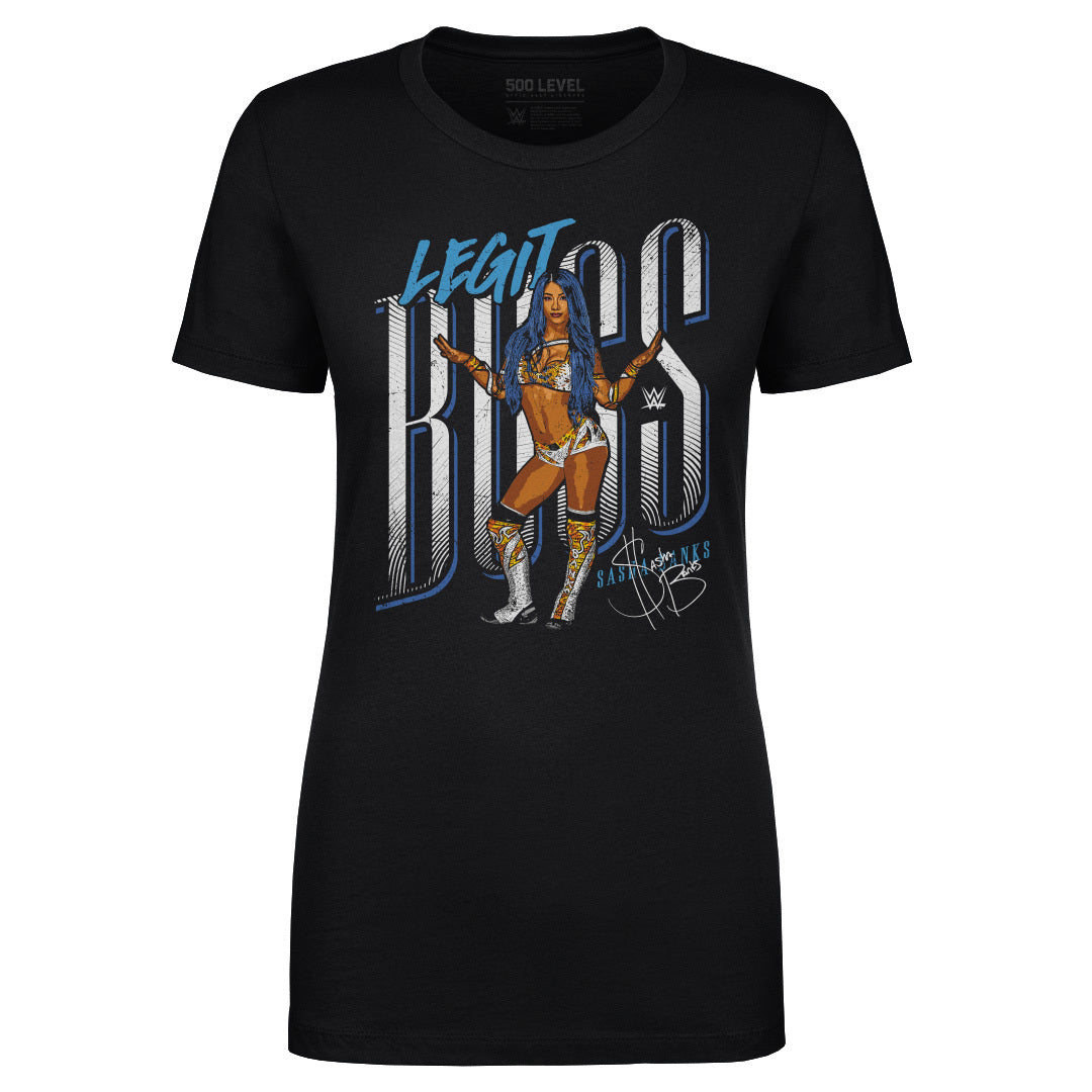 Sasha Banks Women&#39;s T-Shirt | 500 LEVEL