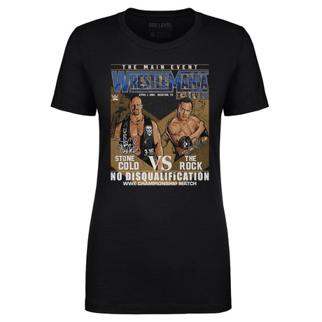 Wrestlemania Women's T-Shirt | 500 LEVEL
