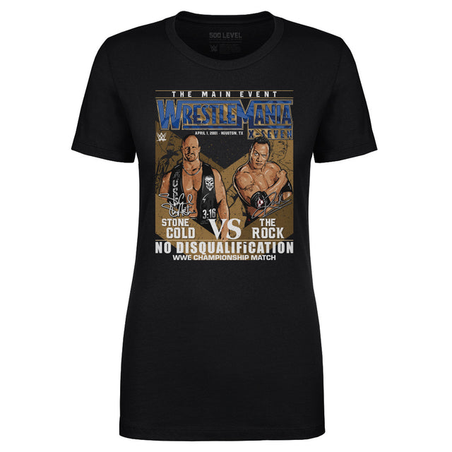 Wrestlemania Women's T-Shirt | 500 LEVEL