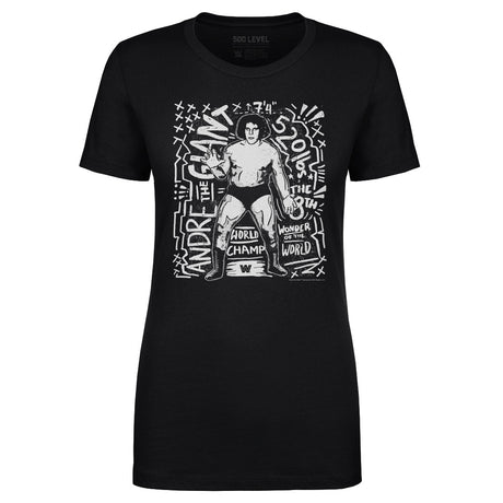 Andre The Giant Women's T-Shirt | 500 LEVEL