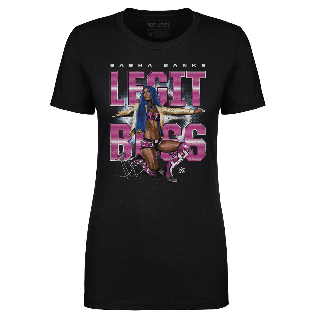 Sasha Banks Women's T-Shirt | 500 LEVEL