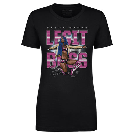Sasha Banks Women's T-Shirt | 500 LEVEL