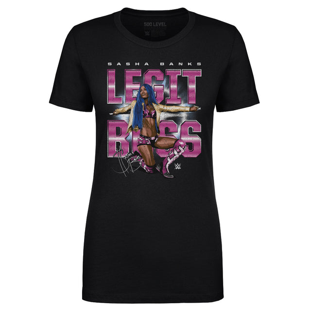 Sasha Banks Women's T-Shirt | 500 LEVEL