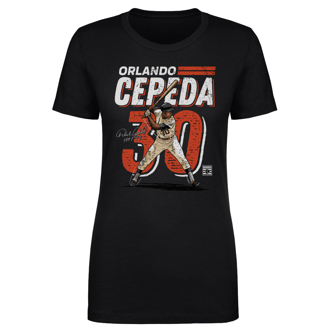 Orlando Cepeda Women&#39;s T-Shirt | 500 LEVEL