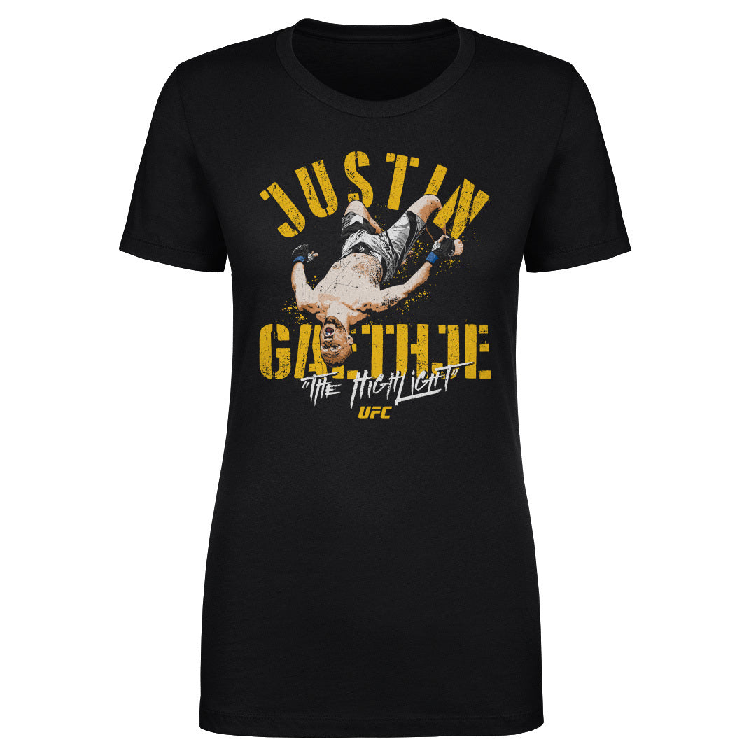Justin Gaethje Women&#39;s T-Shirt | 500 LEVEL