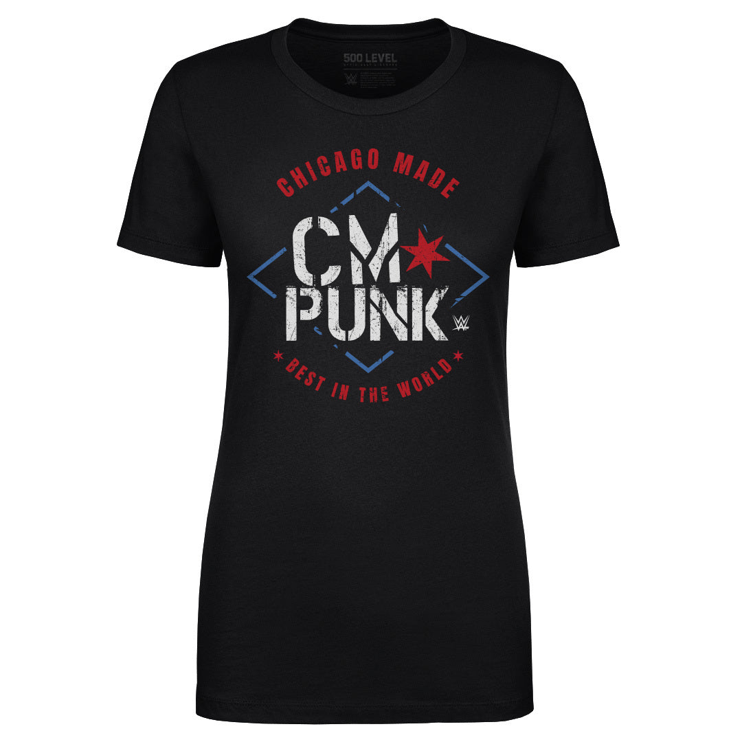 CM Punk Women&#39;s T-Shirt | 500 LEVEL