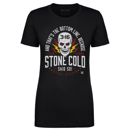 Stone Cold Steve Austin Women's T-Shirt | 500 LEVEL