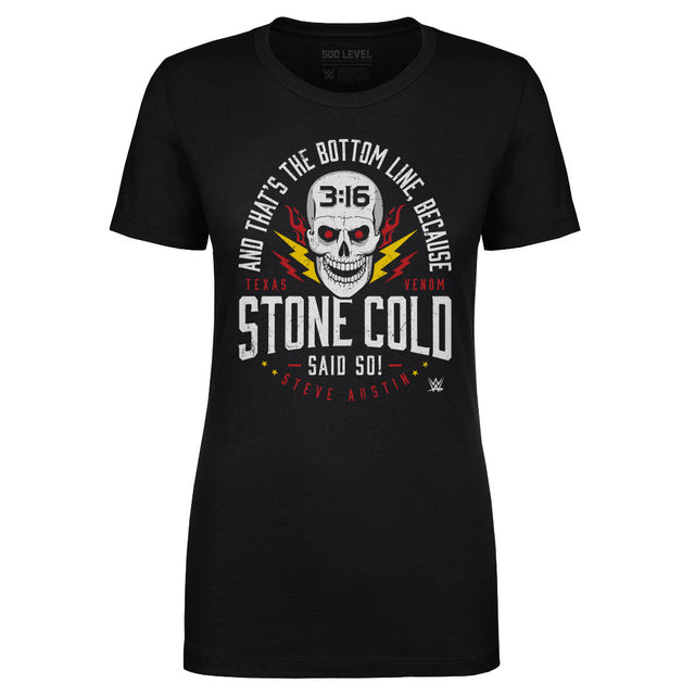 Stone Cold Steve Austin Women's T-Shirt | 500 LEVEL