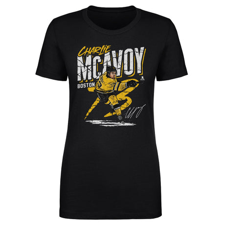 Charlie McAvoy Women's T-Shirt | 500 LEVEL