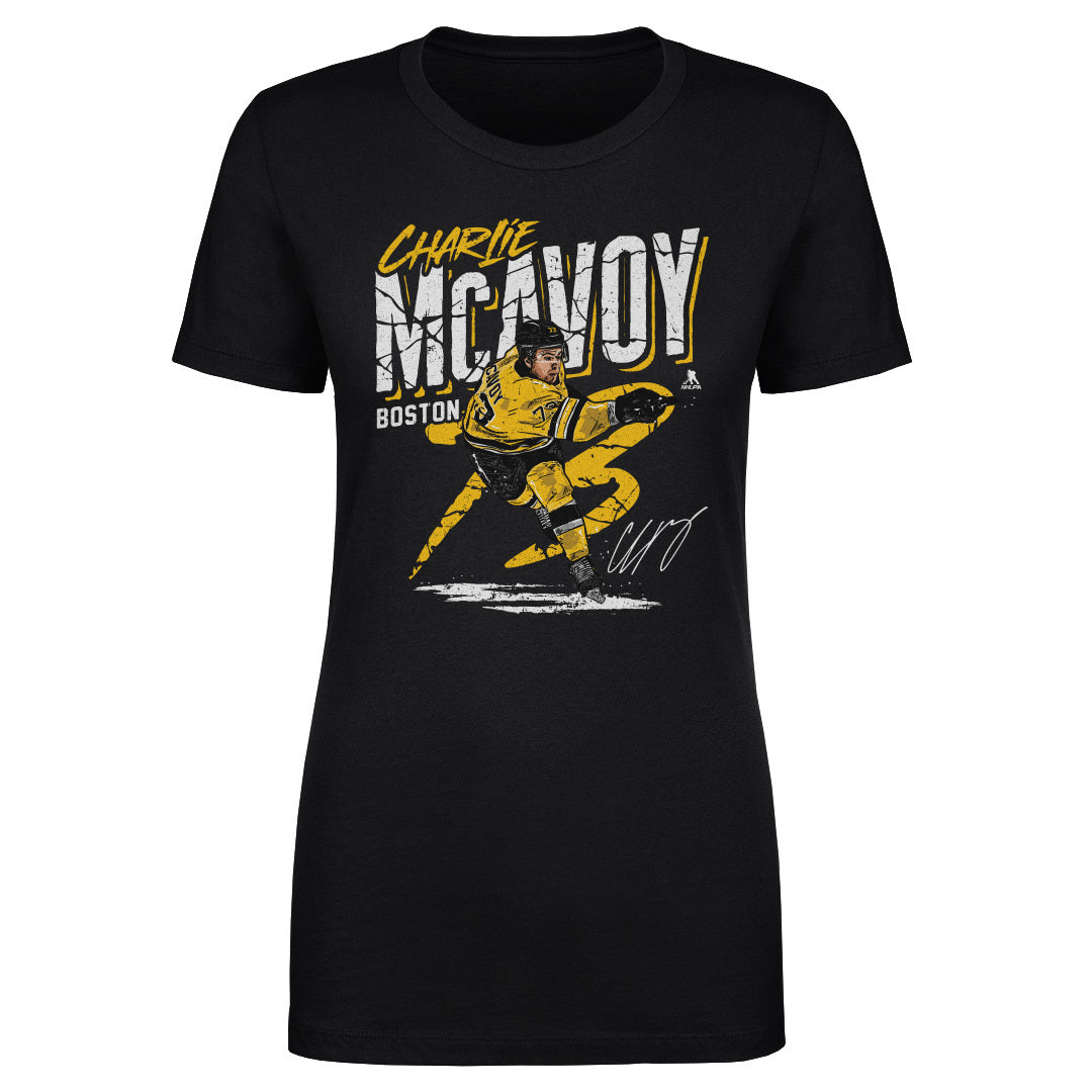 Charlie McAvoy Women&#39;s T-Shirt | 500 LEVEL