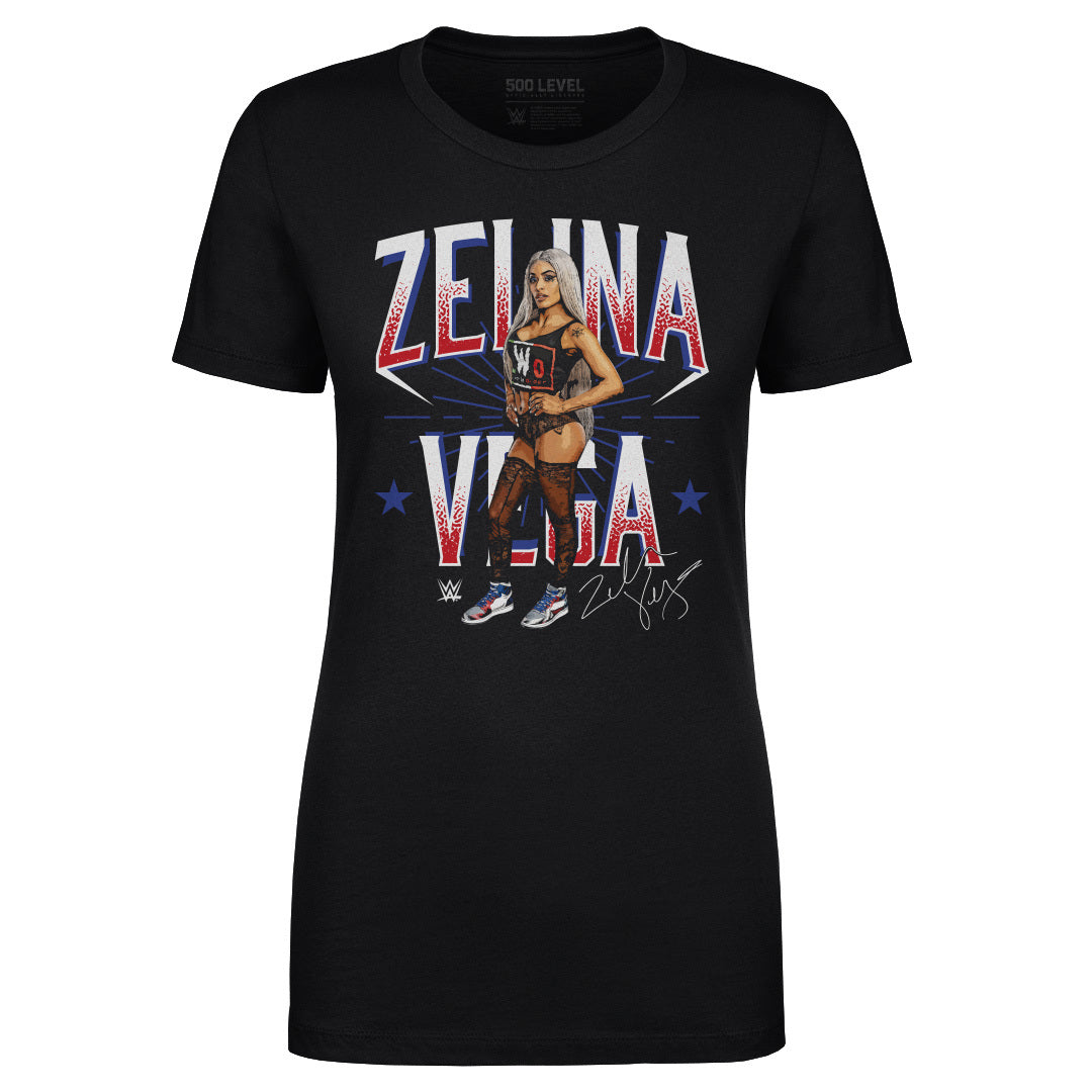 Zelina Vega Women&#39;s T-Shirt | 500 LEVEL