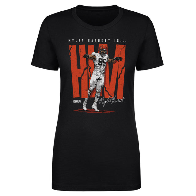 Myles Garrett Women's T-Shirt | 500 LEVEL