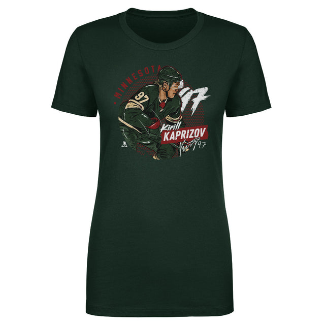Kirill Kaprizov Women's T-Shirt | 500 LEVEL