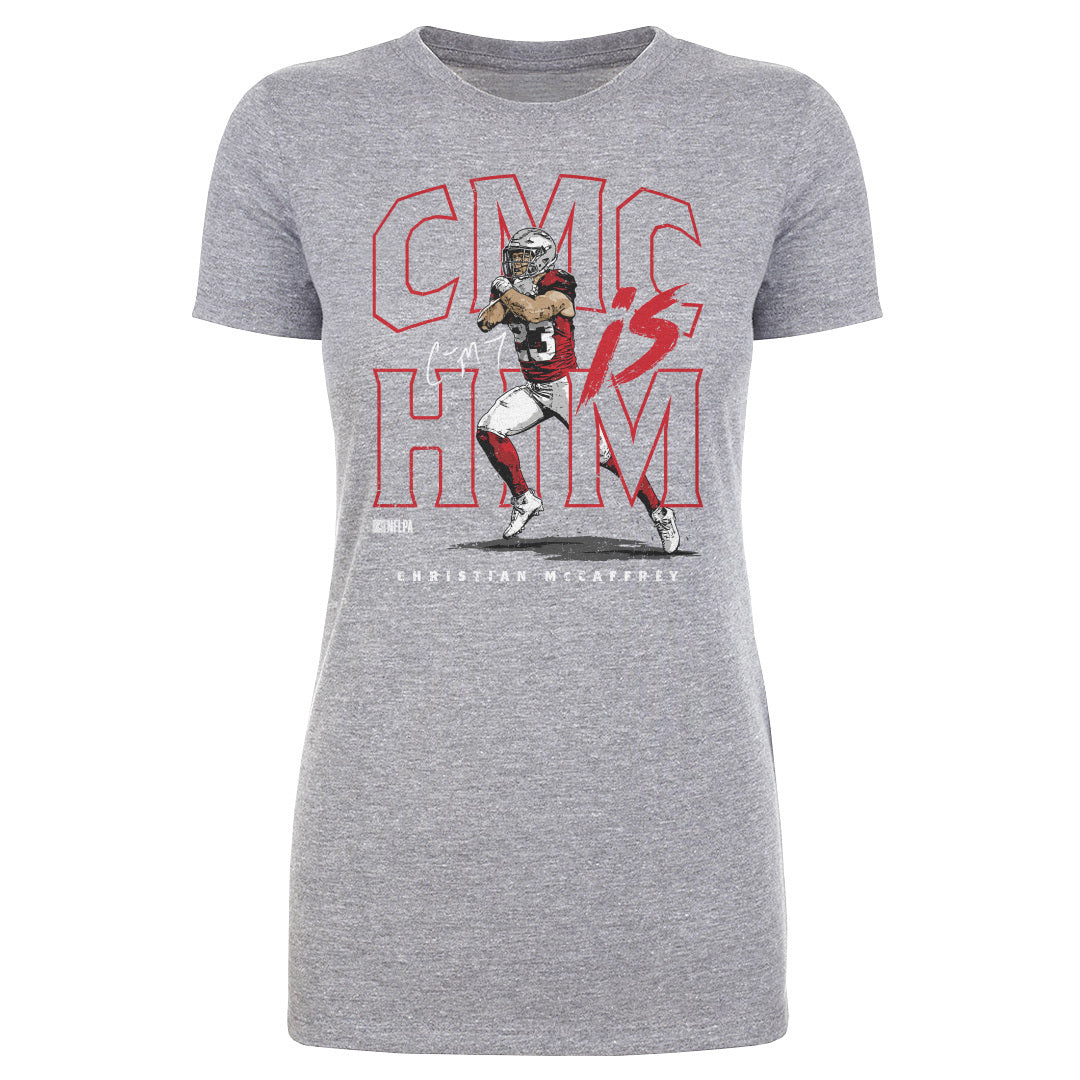 Christian McCaffrey Women's T-Shirt | 500 LEVEL