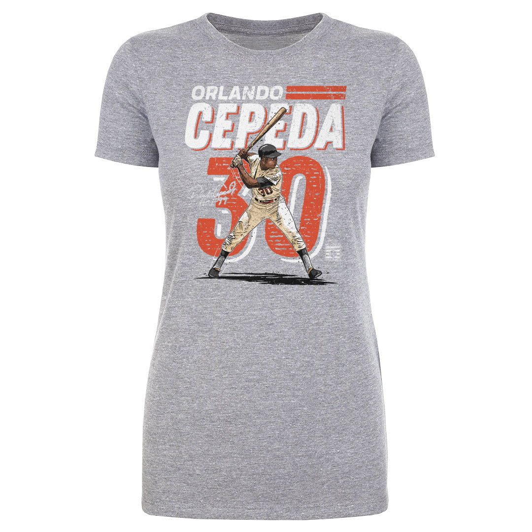 Orlando Cepeda Women&#39;s T-Shirt | 500 LEVEL