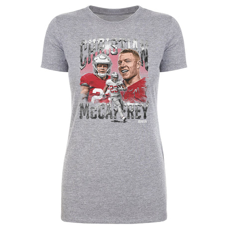Christian McCaffrey Women's T-Shirt | 500 LEVEL