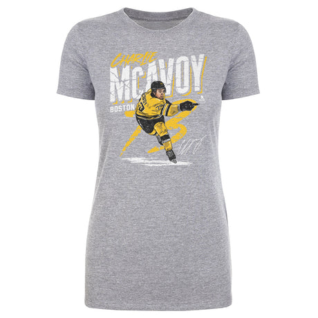 Charlie McAvoy Women's T-Shirt | 500 LEVEL